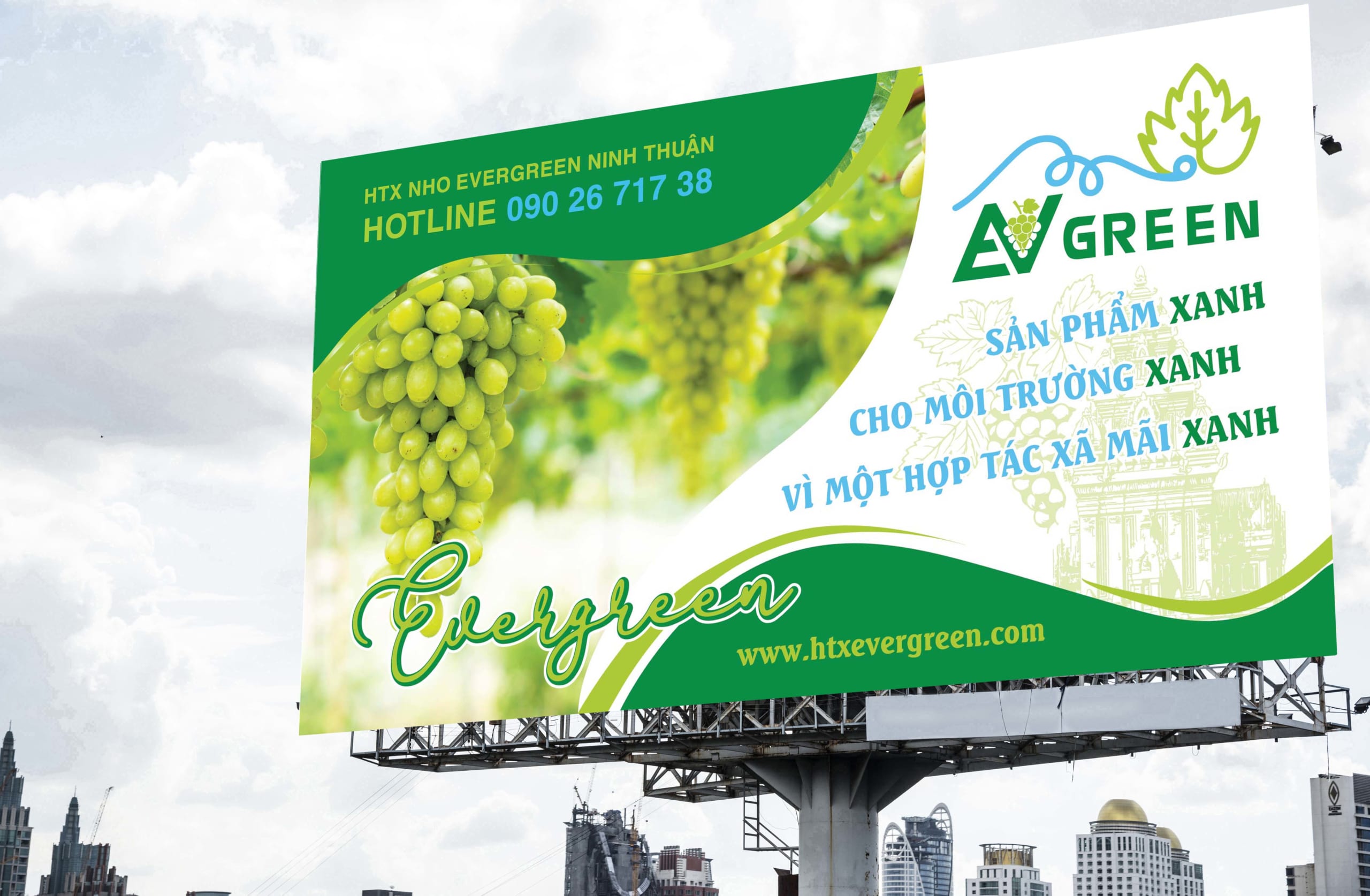 Blank bill board mockup